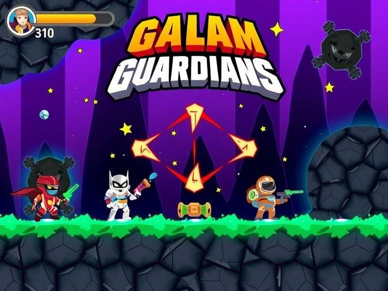 Garam Galaxy Guardians gameplay screenshot
